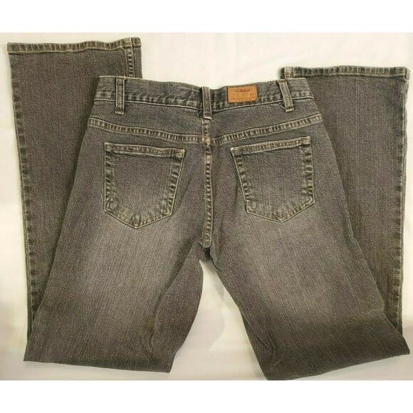 Cabelas Casuals Womens Light Grey Denim Straight Leg Jeans Size 6 - Picture 4 of 5